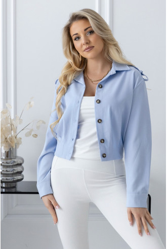 Kurtka Delle Błękitna