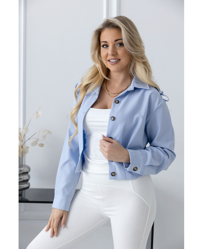 Kurtka Delle Błękitna