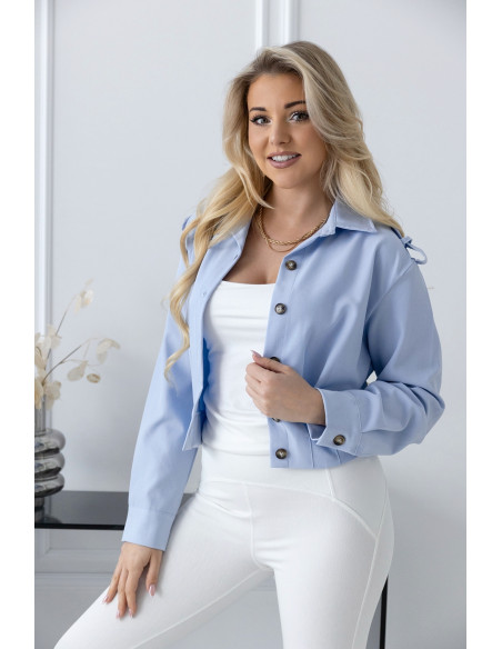 Kurtka Delle Błękitna