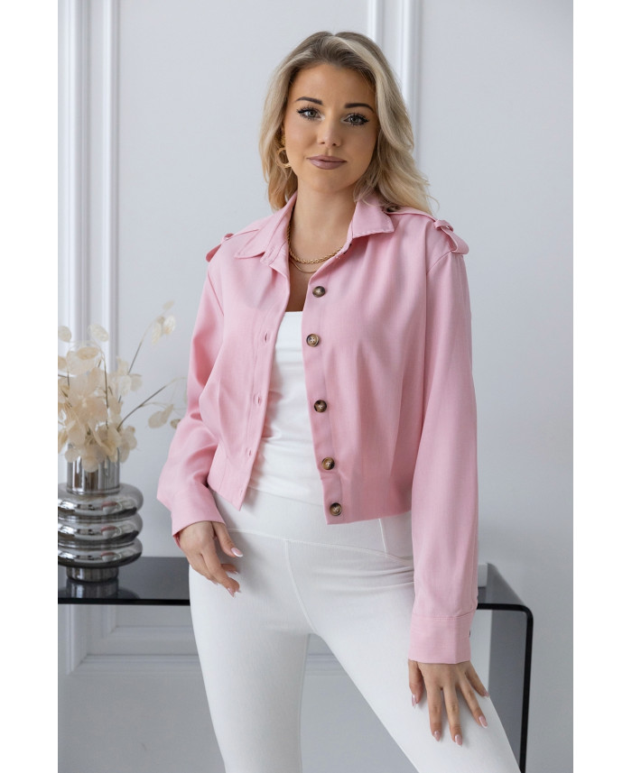 Kurtka Delle Różowa