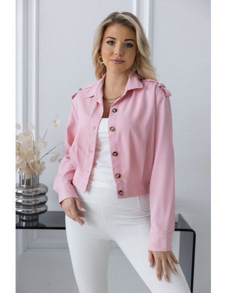 Kurtka Delle Różowa