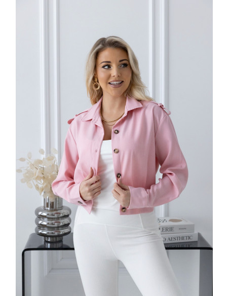 Kurtka Delle Różowa