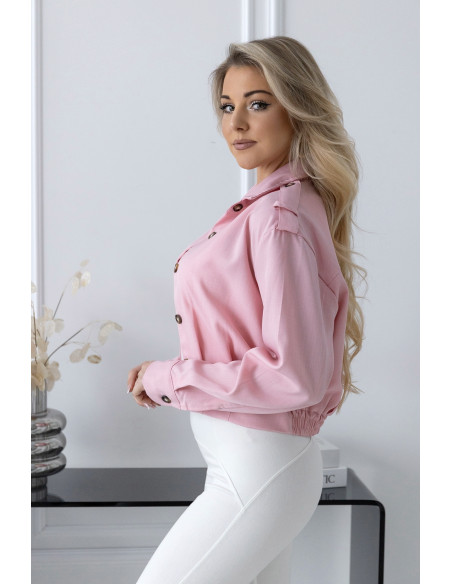 Kurtka Delle Różowa