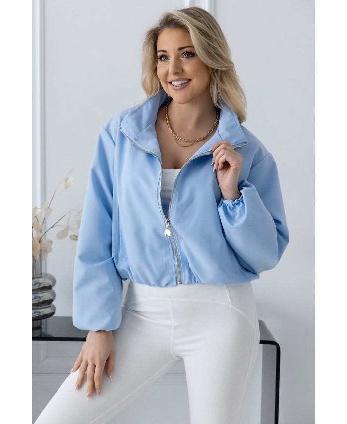 Kurtka Bomberka Folow Błękitna