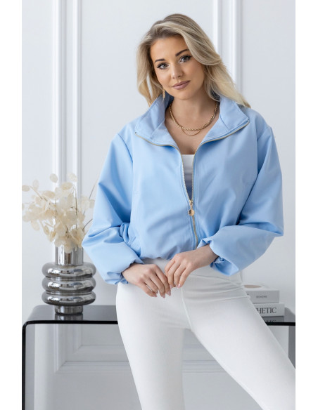 Kurtka Bomberka Folow Błękitna