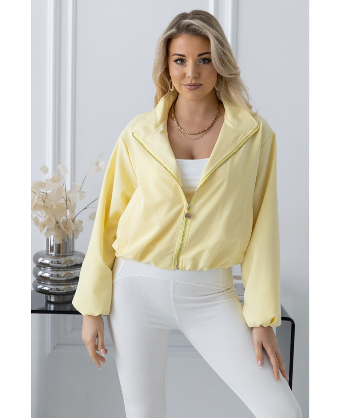 Kurtka Bomberka Folow  Żółta