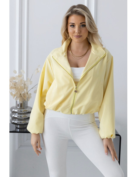 Kurtka Bomberka Folow  Żółta