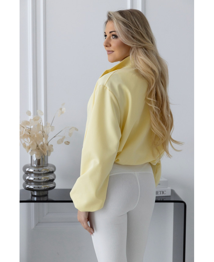 Kurtka Bomberka Folow  Żółta