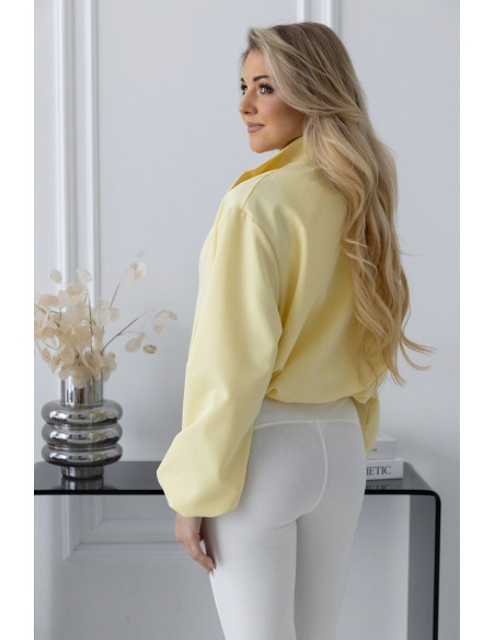 Kurtka Bomberka Folow  Żółta