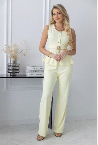 Komplet Nicea Żółty 2