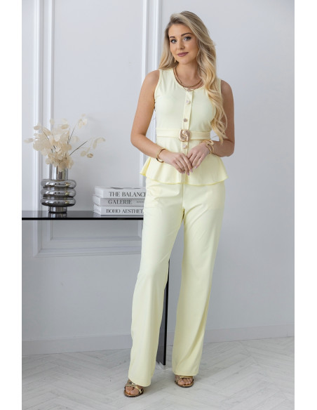 Komplet Nicea Żółty