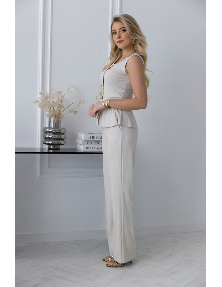 Komplet Nicea Beżowy