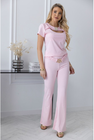Komplet Notte Różowy 2