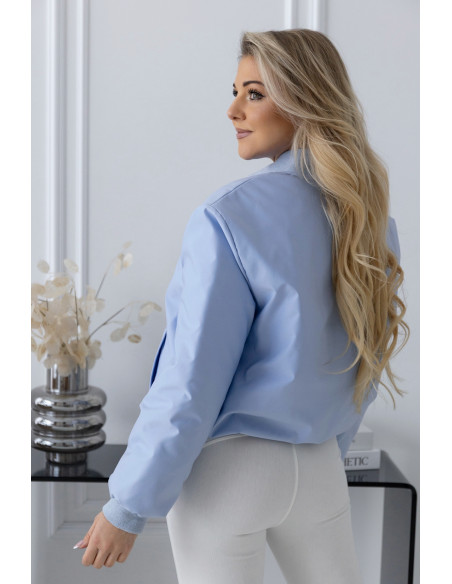 Kurtka Bomberka Sigma Błękitna