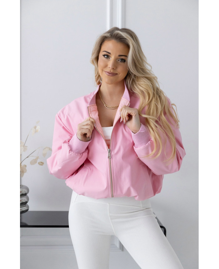 Kurtka Bomberka Sigma Różowa
