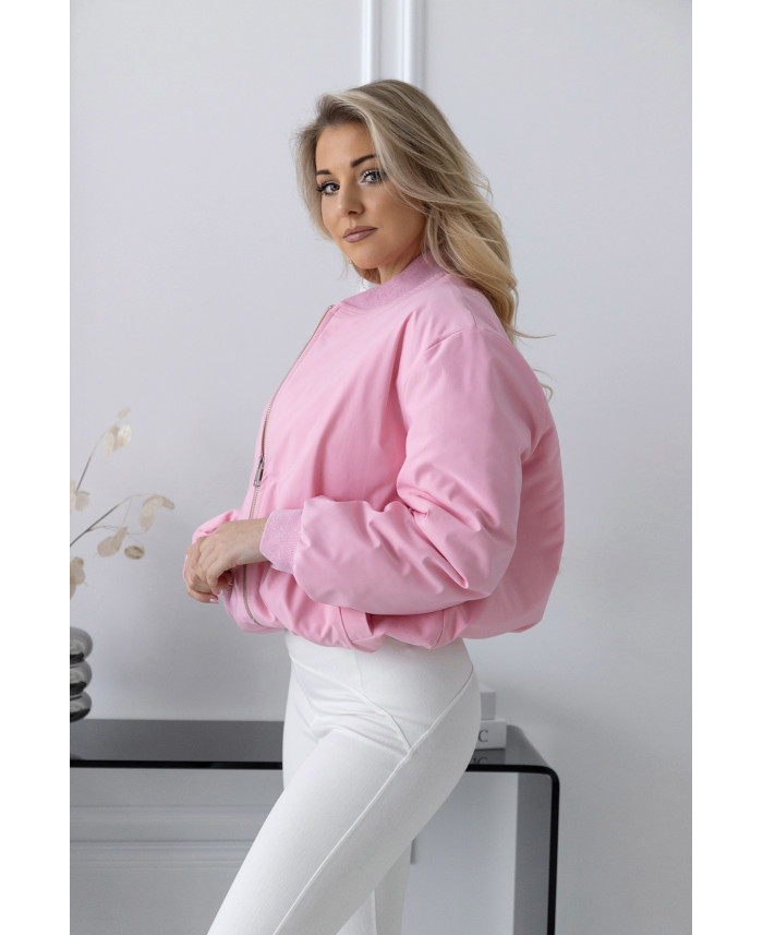 Kurtka Bomberka Sigma Różowa