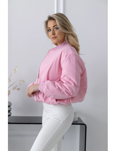 Kurtka Bomberka Sigma Różowa