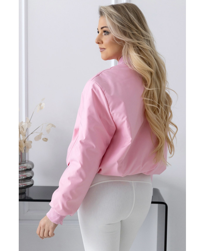 Kurtka Bomberka Sigma Różowa