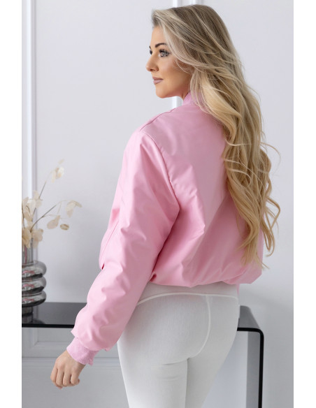 Kurtka Bomberka Sigma Różowa