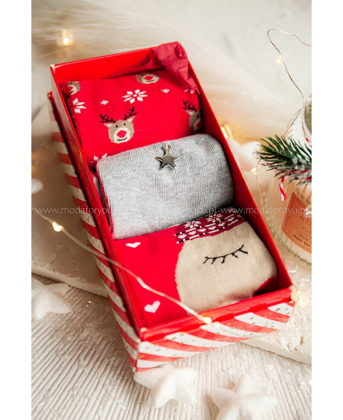 Świąteczny Zestaw Skarpet III