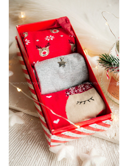 Świąteczny Zestaw Skarpet III