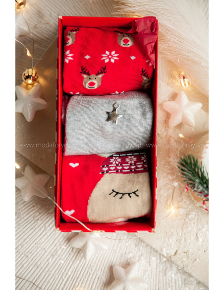 Świąteczny Zestaw Skarpet III