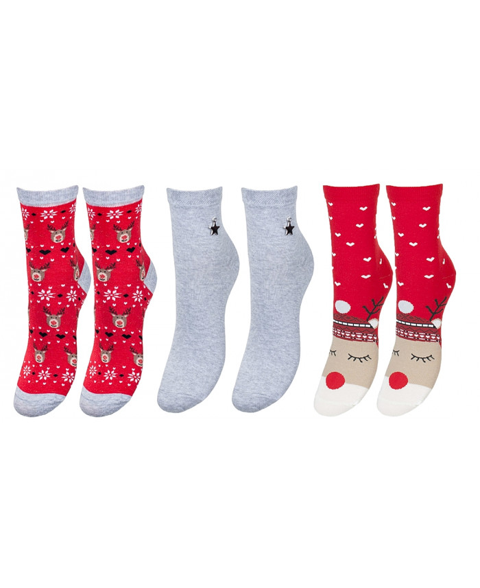 Świąteczny Zestaw Skarpet III