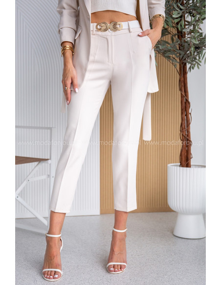 Komplet Elegancki Toma Beżowy