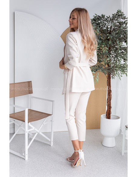 Komplet Elegancki Toma Beżowy