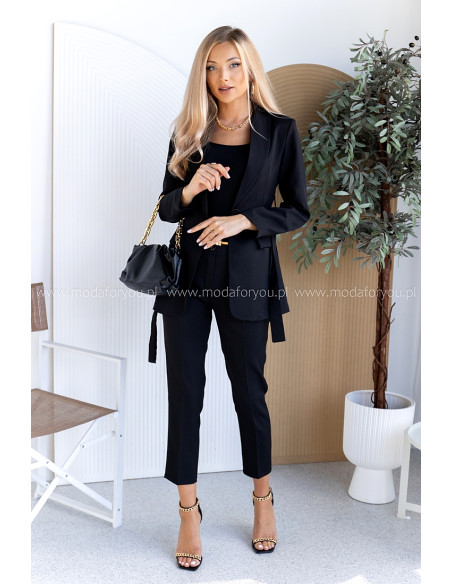 Komplet Elegancki Toma Czarny