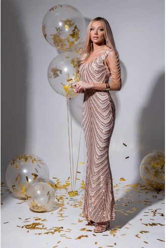 Sukienka Ariana Nude