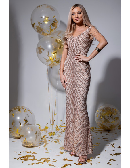 Sukienka Ariana Nude