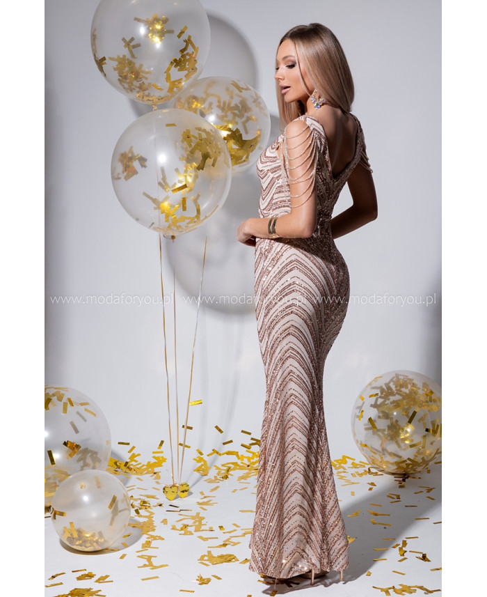 Sukienka Ariana Nude