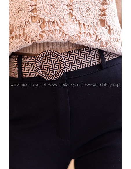 Spodnie Greek Czarne