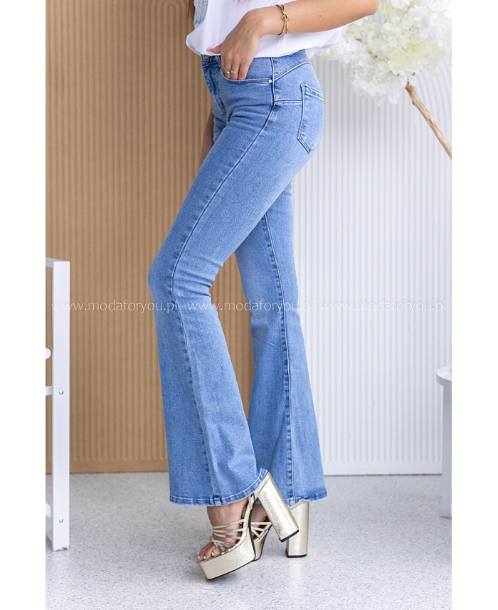 Spodnie Jeans Dzwony II