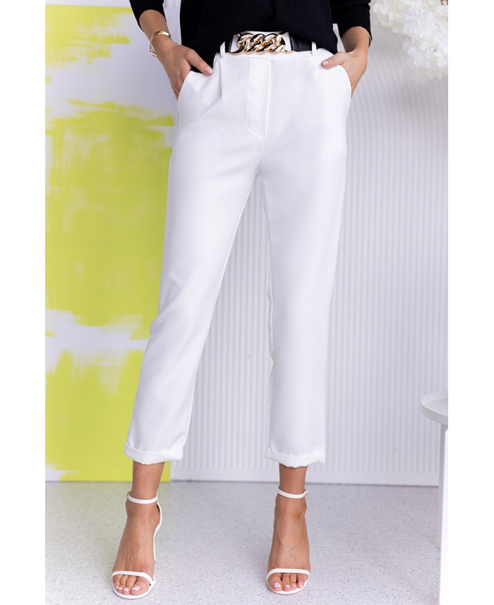 Spodnie Loren z Łańcuchem Ekri