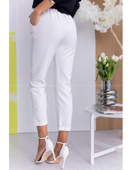 Spodnie Loren z Łańcuchem Ekri