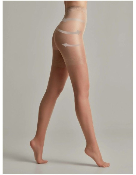 Rajstopy Wyszczuplające  control 20 DEN Natural