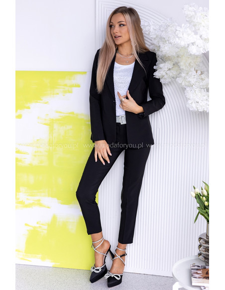 Komplet Poppy Czarny