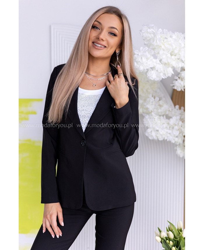 Komplet Poppy Czarny