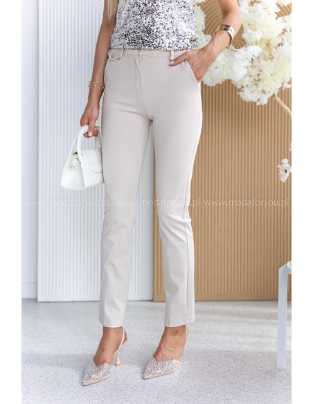 Spodnie Find Beżowe