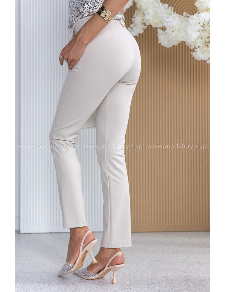 Spodnie Find Beżowe