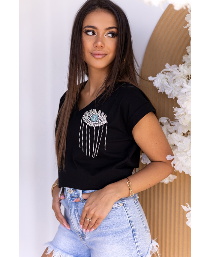 Bluzka Look Czarna