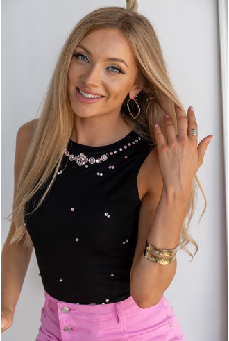 Bluzka Top Colly Czarna