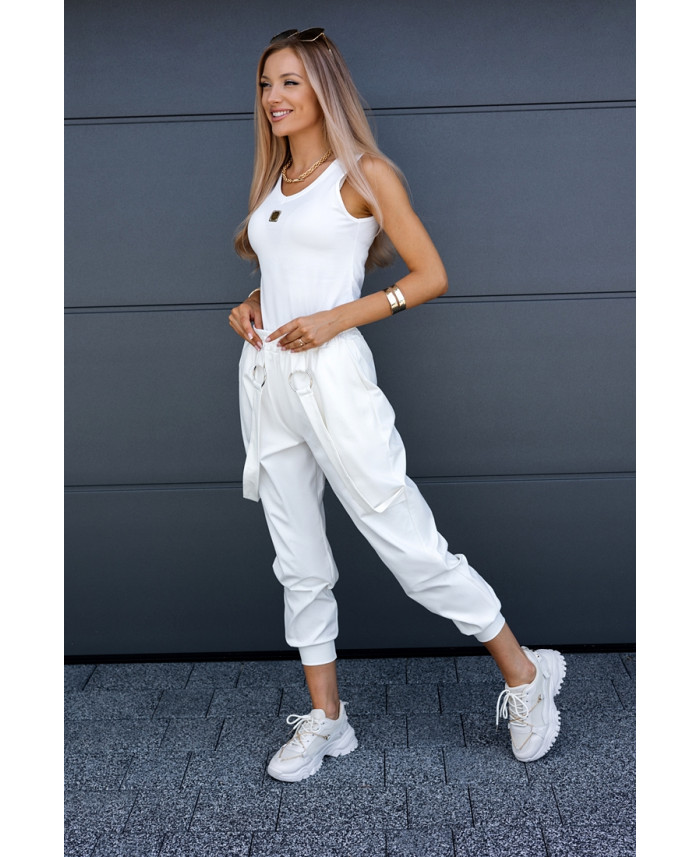 Dresowe Spodnie Totto Ekri