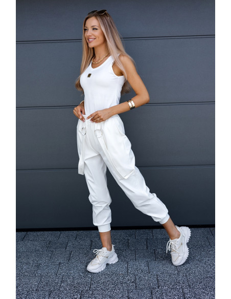 Dresowe Spodnie Totto Ekri