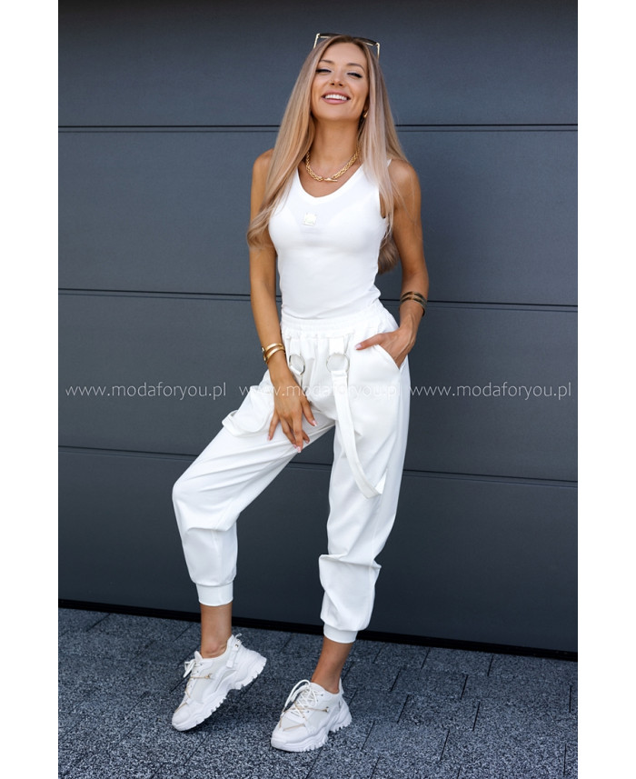 Dresowe Spodnie Totto Ekri