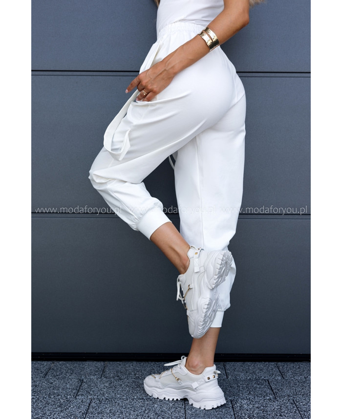 Dresowe Spodnie Totto Ekri