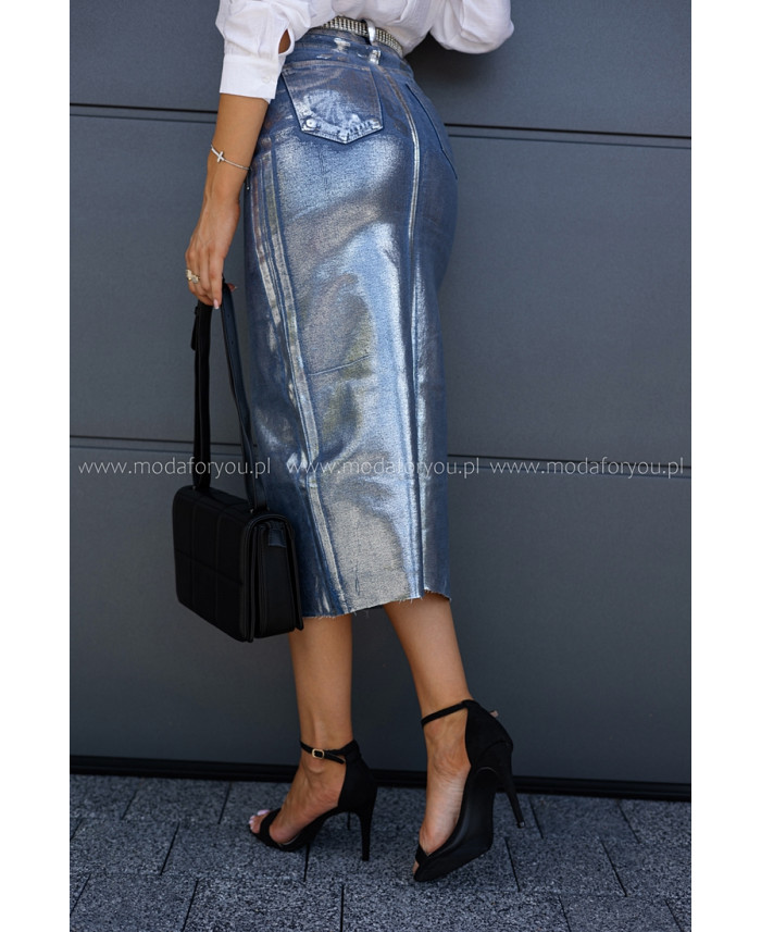 Spódnica Jeans Silver Glam