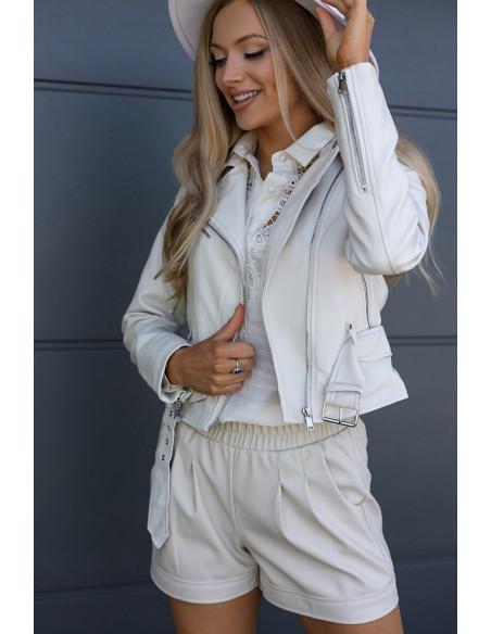 Kurtka Split Beżowa